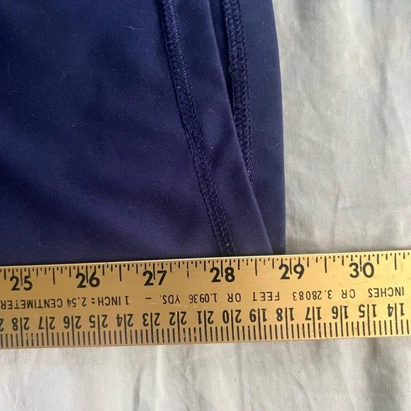 Navy Flared XL Leggings - Picture 9 of 9